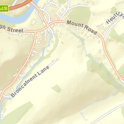 Llanfair Caereinion Street Map