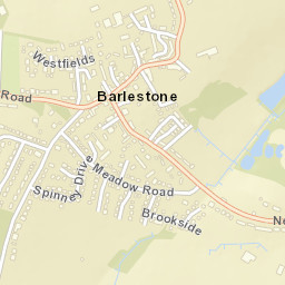 Barlestone Street Map