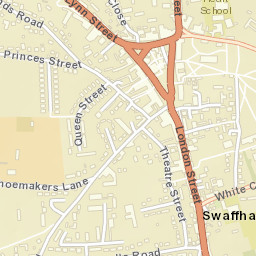 Swaffham Street Map
