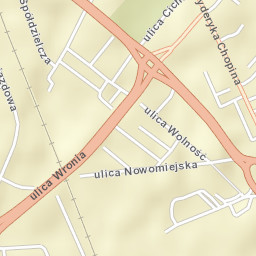 Włocławek Street Map