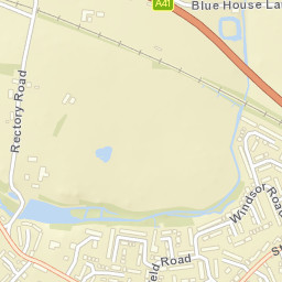 Albrighton Street Map