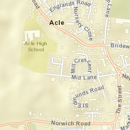 Acle Street Map