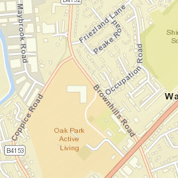 Brownhills Street Map