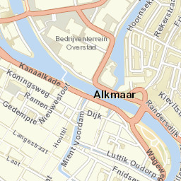 Alkmaar Street Map