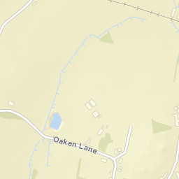 Oaken Lane, Codsall, Wolverhampton Street Map