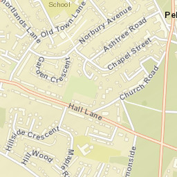 Pelsall Street Map