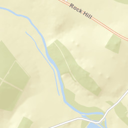 Rookery Lane, Staffordshire, UK Street Map