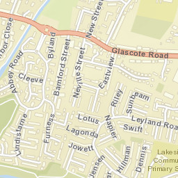 3 Talbot, Tamworth, Staffordshire B77 2RS Street Map