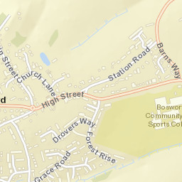 Desford Street Map