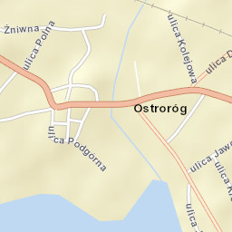 Ostroróg Street Map
