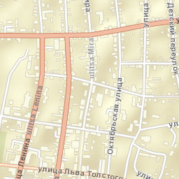 Yelets Street Map