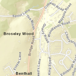 7 Elizabeth Crescent, Broseley, Shropshire Street Map