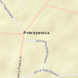 Pokrzywnica Street Map