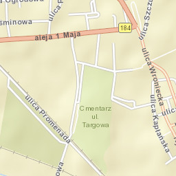 Szamotuły Street Map
