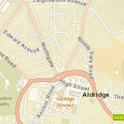Aldridge Street Map