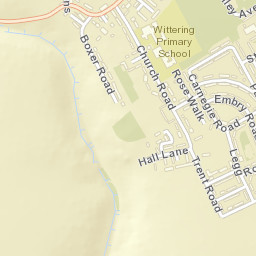 Wittering Street Map