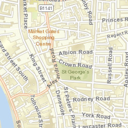 Great Yarmouth Street Map