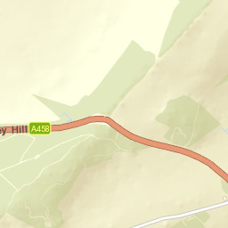 Harley Hill, Shropshire, UK Street Map