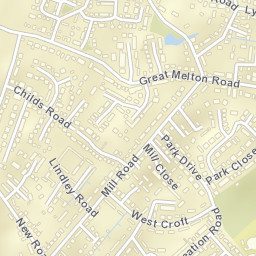 Hethersett Street Map