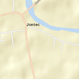 Joniec Street Map