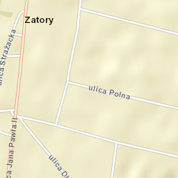 Zatory Street Map