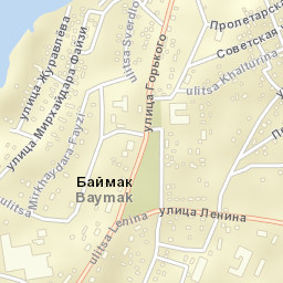 Baymak Street Map