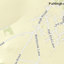 Pattingham Street Map