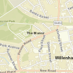 Willenhall Street Map