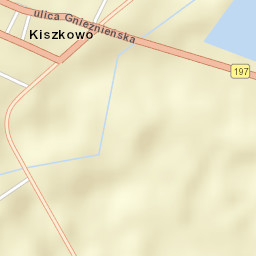 Kiszkowo Street Map
