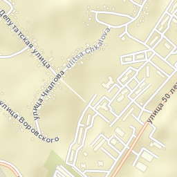 Lipetskiy Rayon Street Map