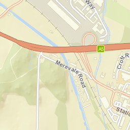 7 Merevale Road, Atherstone, Warwickshire Street Map