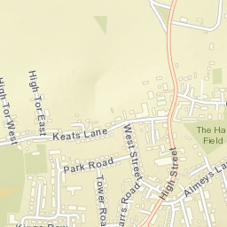 Earl Shilton Street Map