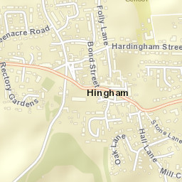 Hingham Street Map