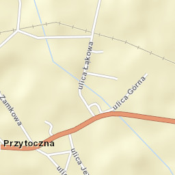 Przytoczna Street Map