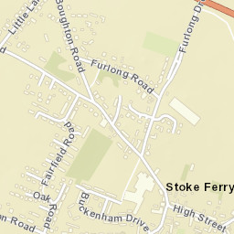 Stoke Ferry Street Map