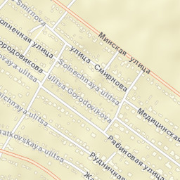 Syrskoye Street Map