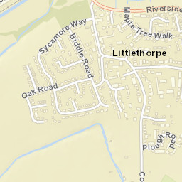 Narborough Street Map