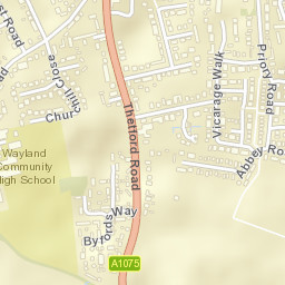Watton Street Map