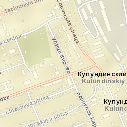 Kulunda Street Map