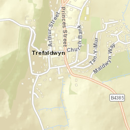8 Broad Street, Montgomery, Powys SY15 Street Map