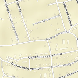 Malougrenevo Street Map