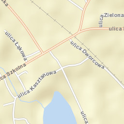 Pamiątkowo Street Map