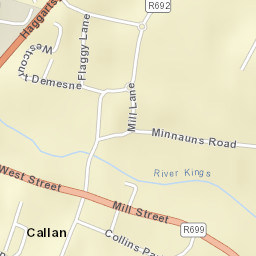 Callan Street Map