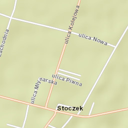 Stoczek Street Map