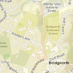 Bridgnorth Street Map