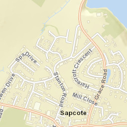Sapcote Street Map