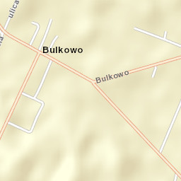 Bulkowo Street Map
