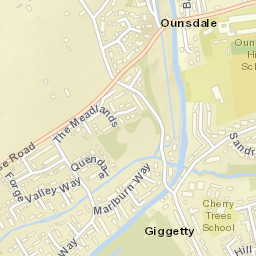 103 Giggetty Lane, Wombourne, Wolverhampton Street Map
