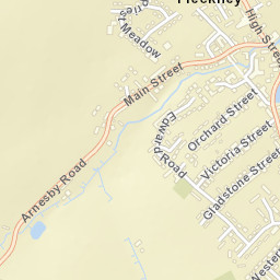 Fleckney Street Map