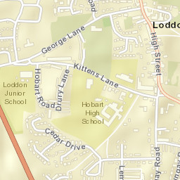 Loddon Street Map